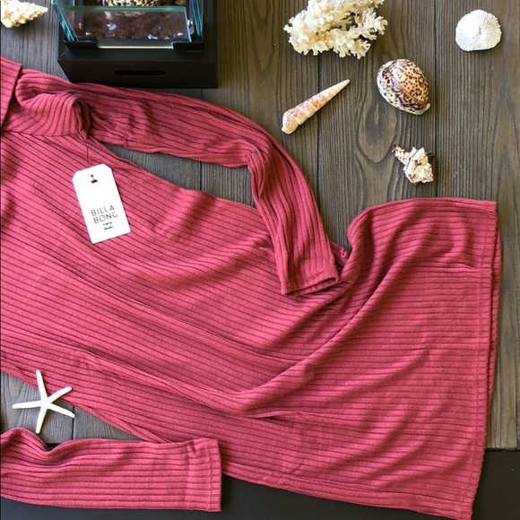 🧡🔥BILLABONG- SWEATER WEATHER DRESS🔥🧡 - Picture 3 of 8